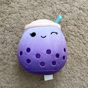 Squishmallows Purple Boba Stuffed Animal